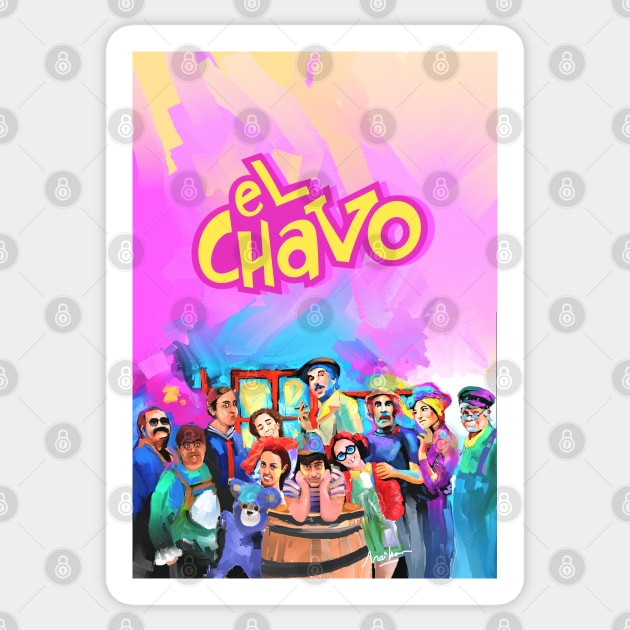 el chavo del 8 Sticker by mailsoncello